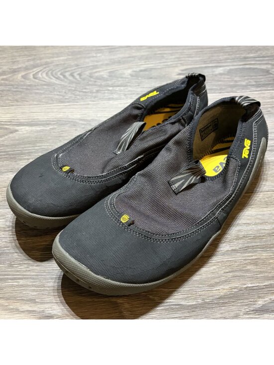 Teva Nilch Mens 11 Hybrid Water Shoes Black Lightweight Quick Dry Mesh Slip On main image 6